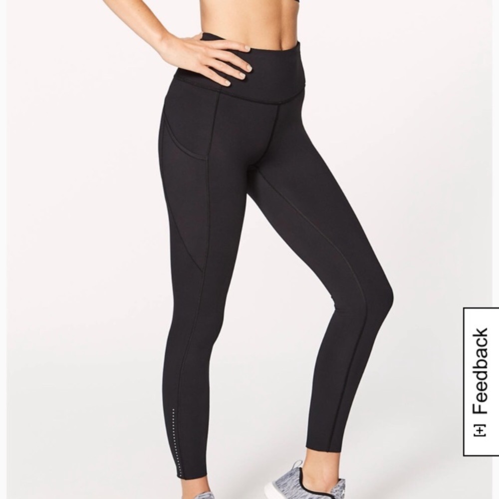 LIKE NEW Lulu Fast & Free 7/8 Leggings